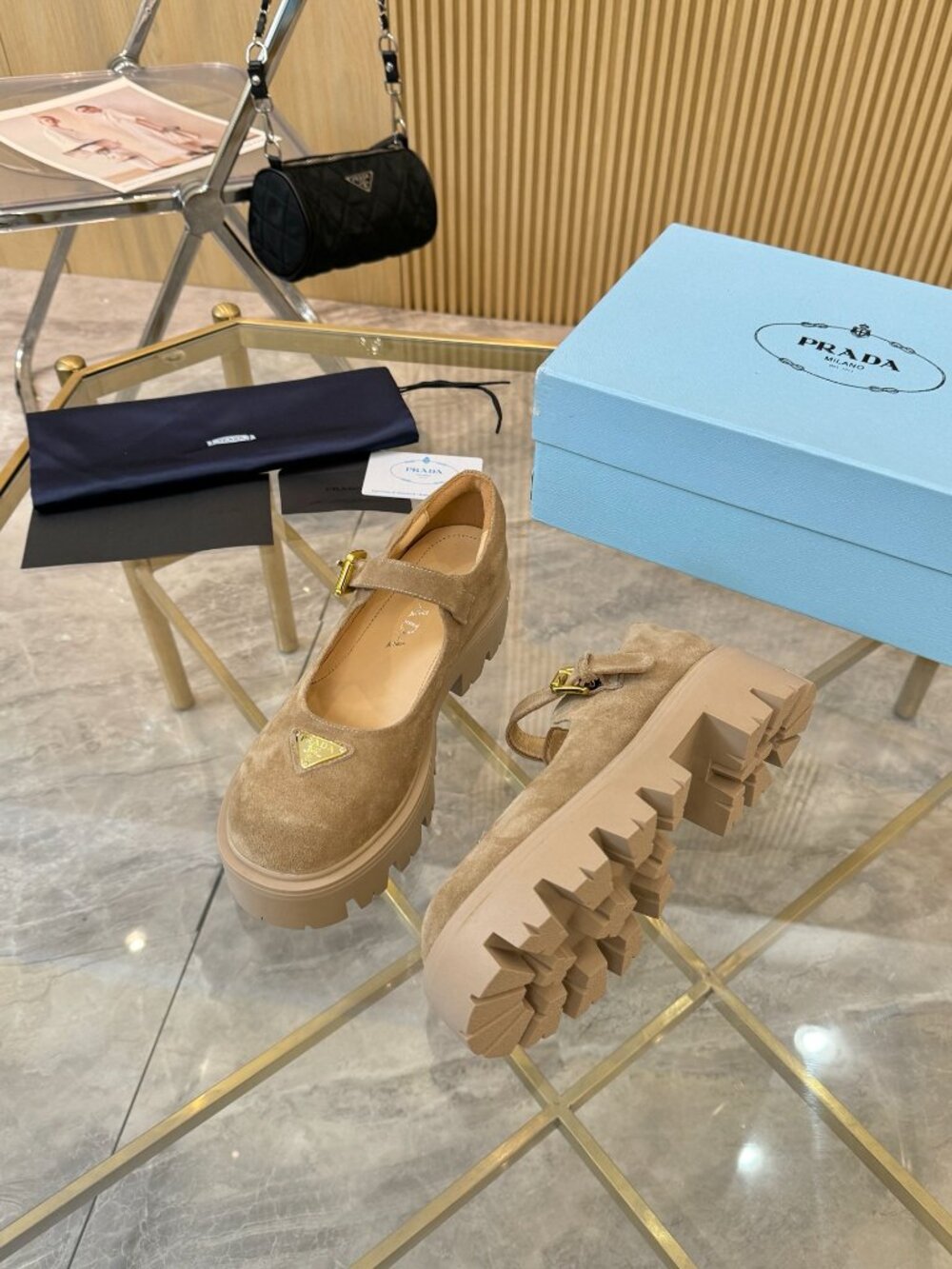 Prada women's loafers